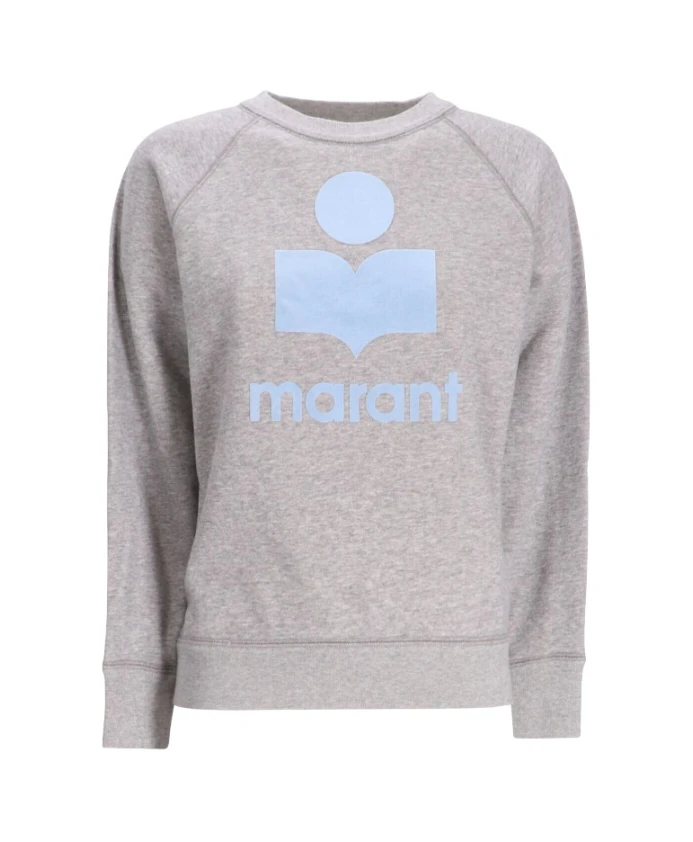 

Свитер с круглым вырезом Isabel Marant, серый