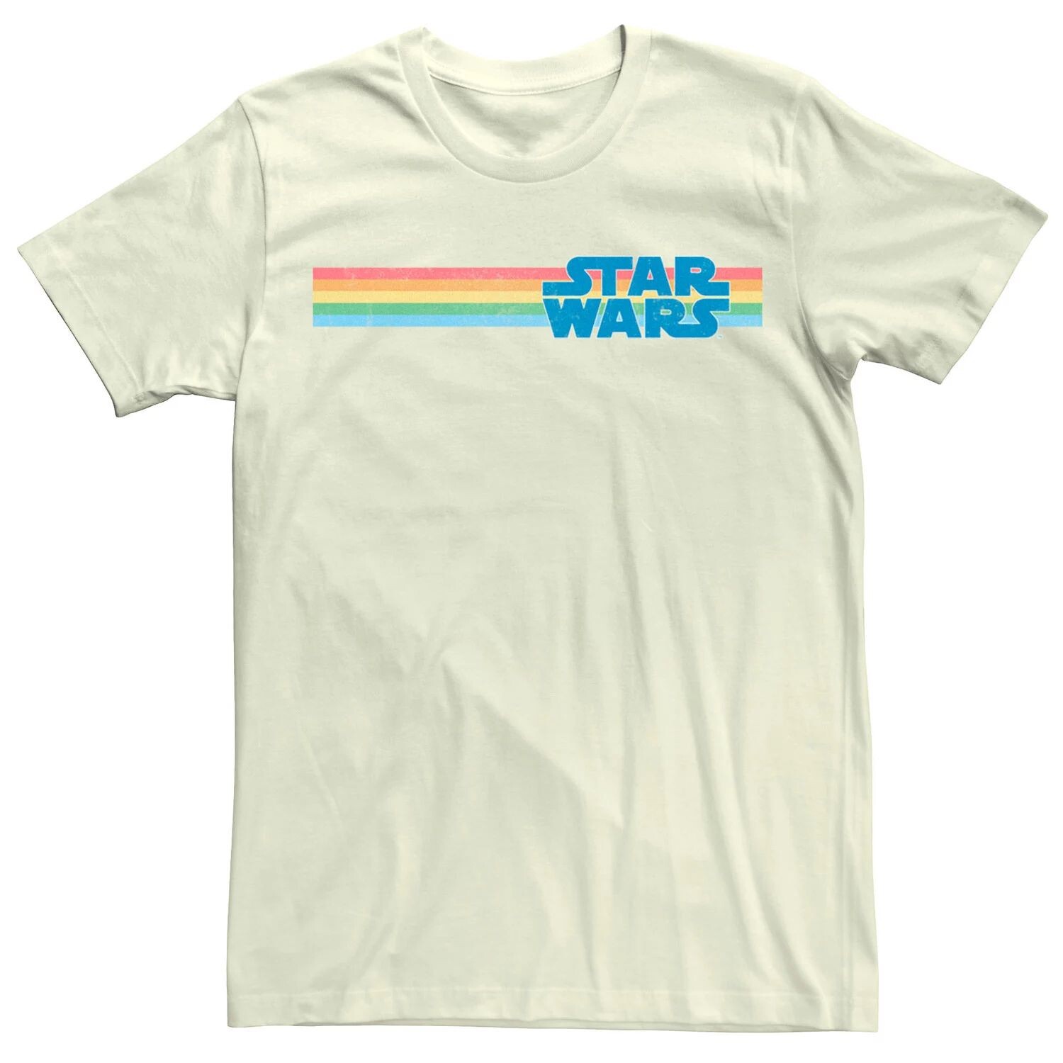 

Мужская футболка с логотипом в несколько полосок Star Wars