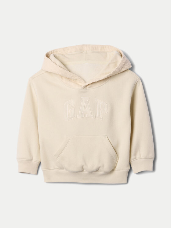 

Толстовка обычного кроя 627807 Gap, бежевый
