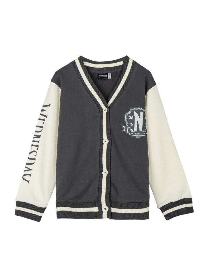 

Куртка в бейсбольном стиле для студентов, детская, хлопок, серый цвет Megaman