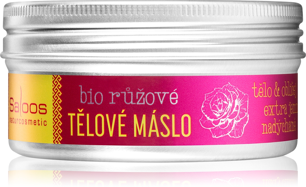

Питательное масло для тела Bio Butter с розовым маслом Saloos, 75 мл
