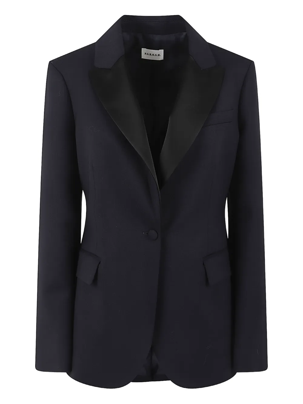 

Однобортный пиджак P.A.R.O.S.H., синий