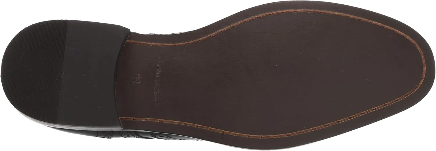 Мужские туфли Nunn Bush Nelson Wing Tip Oxford Dress Casual LaceUp, черный — фото 4