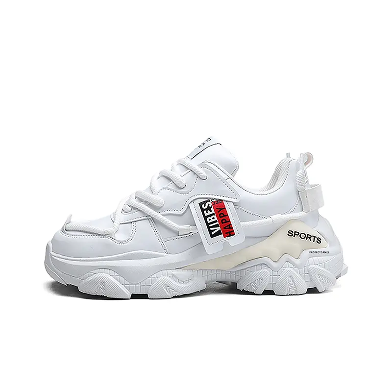 

Кроссовки Shock Absorbers Abrasion Resistant Rebound Thermal Balance Low Top Kids Lifestyle Shoes Teenagers PROTECTCAMEL, белый