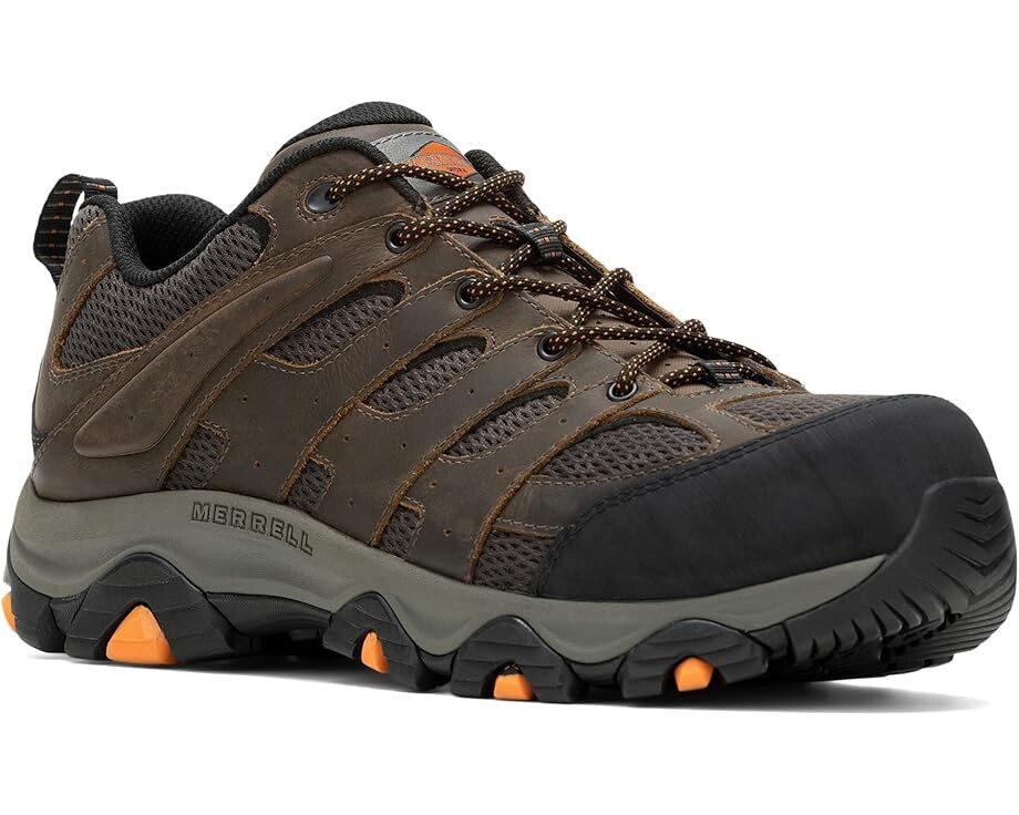 

Ботинки Merrell Work Moab Vertex 2 Carbon Fiber, цвет Earth