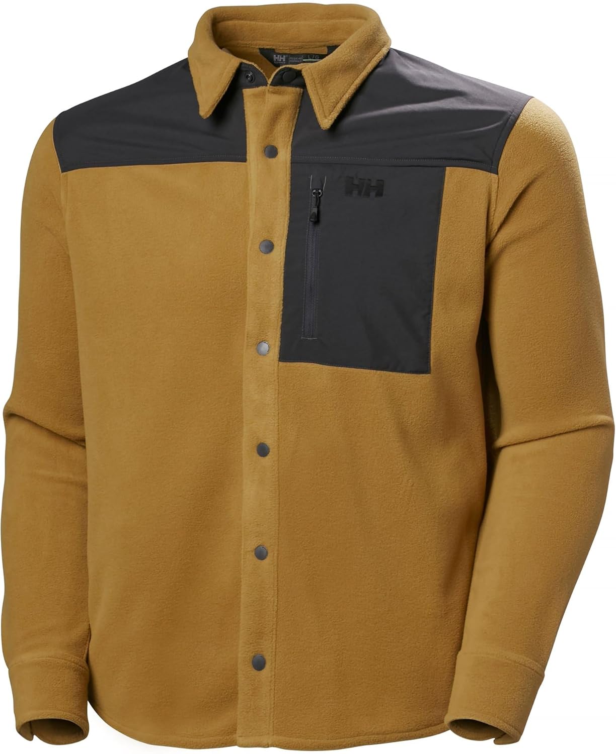 

Рубашка Helly-Hansen Daybreaker из флиса - мужская рубашка с застежкой на молнию до середины бедра и пуговицами, уютный флис для комфорта на открытом воздухе. Helly Hansen, 787 Lynx