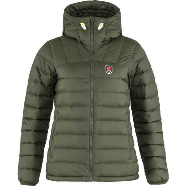 

Пуховик Fjällräven, цвет Deep Forest
