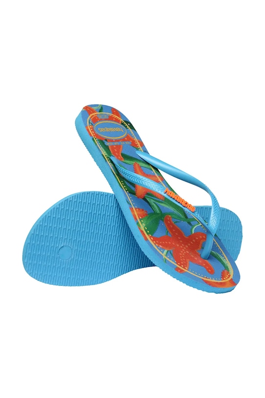 Шлепки SLIM Havaianas, синий — фото 4