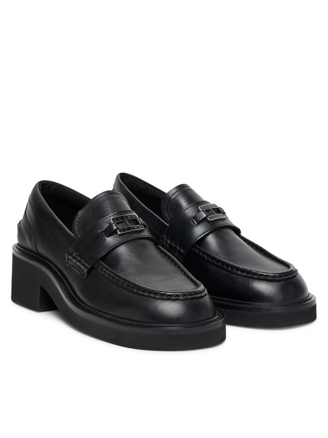 Слипоны Tjw Chunky Loafer EN0EN02789 Tommy Jeans, черный — фото 2