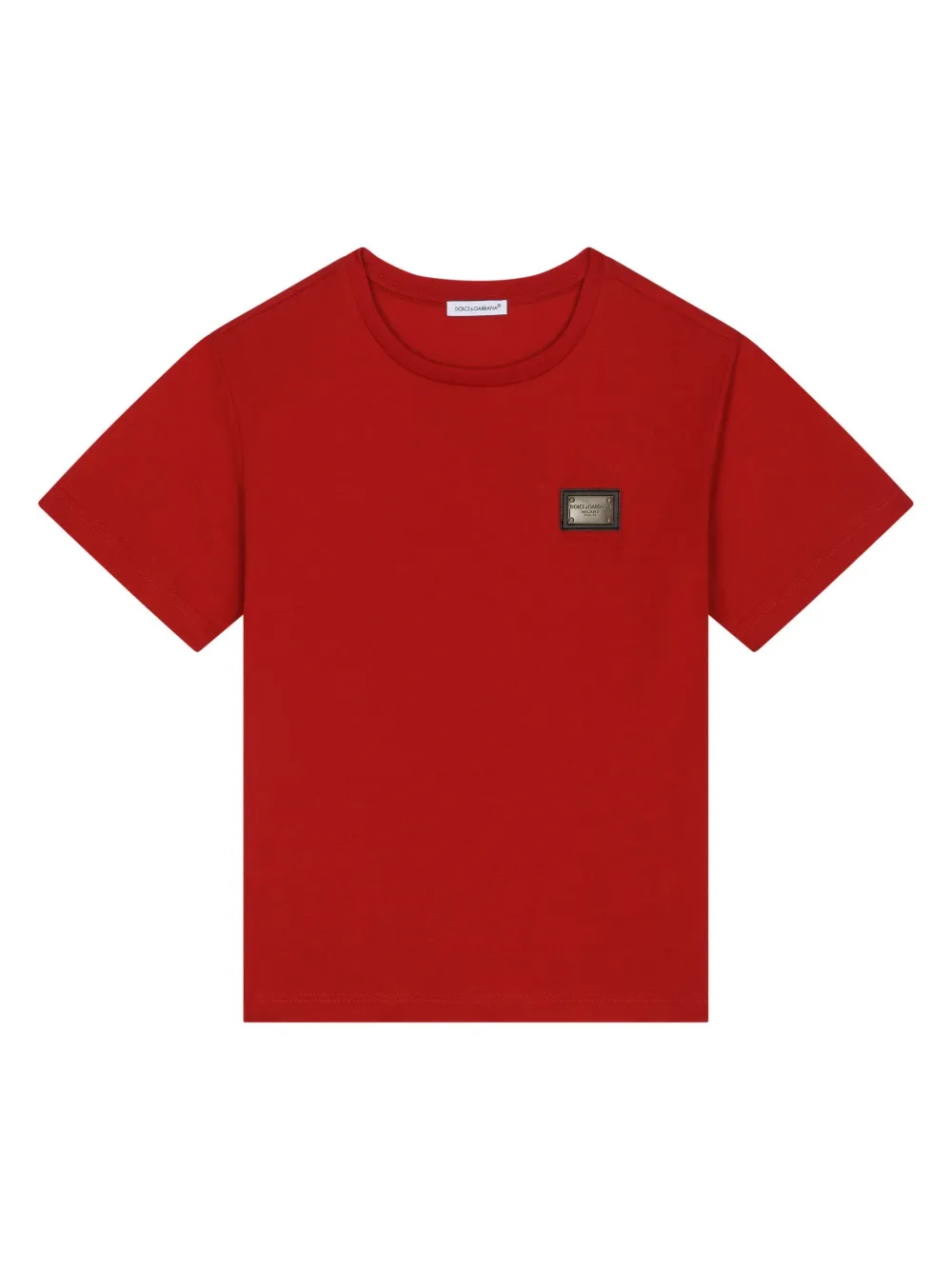 

Футболка с логотипом Dolce & Gabbana Kids, красный
