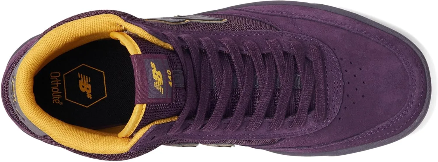 Кроссовки New Balance 440 см, желтый/фиолетовый — фото 2