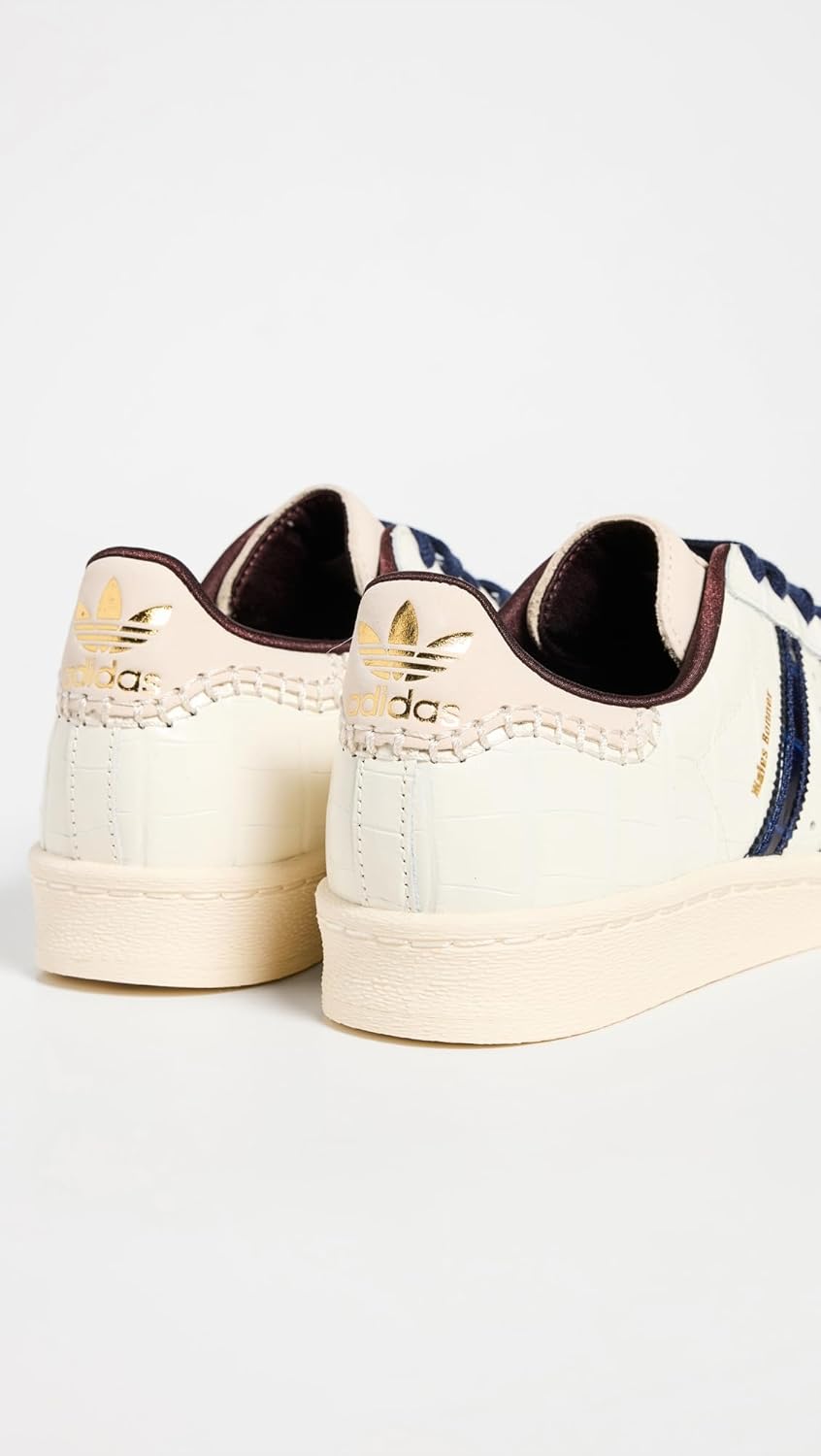 Кроссовки унисекс adidas x Wales Bonner Superstar, белый/синий — фото 3