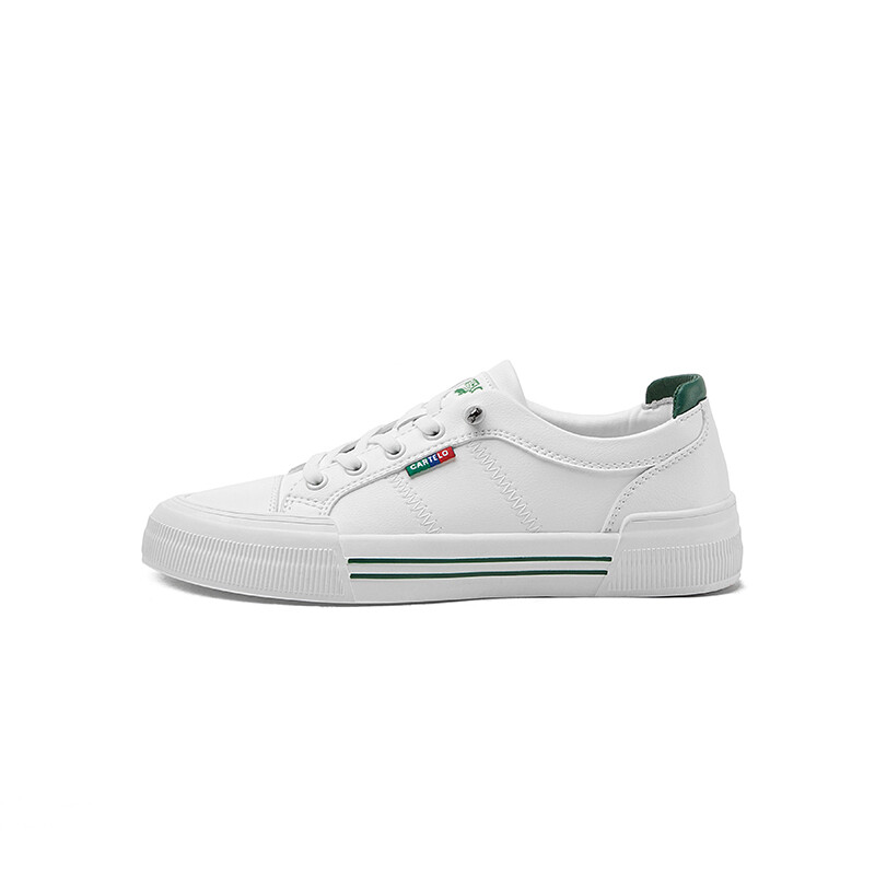 

Кроссовки CARTELO/Catilla crocodile Skateboarding Shoes Women's Low-top, белый/синий