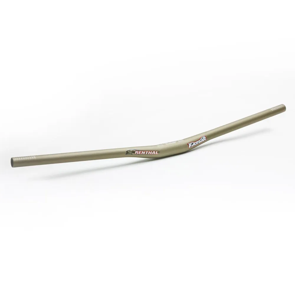 

Руль Renthal Fatbar 10 mm Rise, золотой