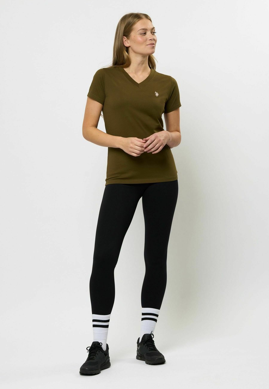 Футболка U.S. Polo Assn. ASSIA, Dark Olive/Olive — фото 2
