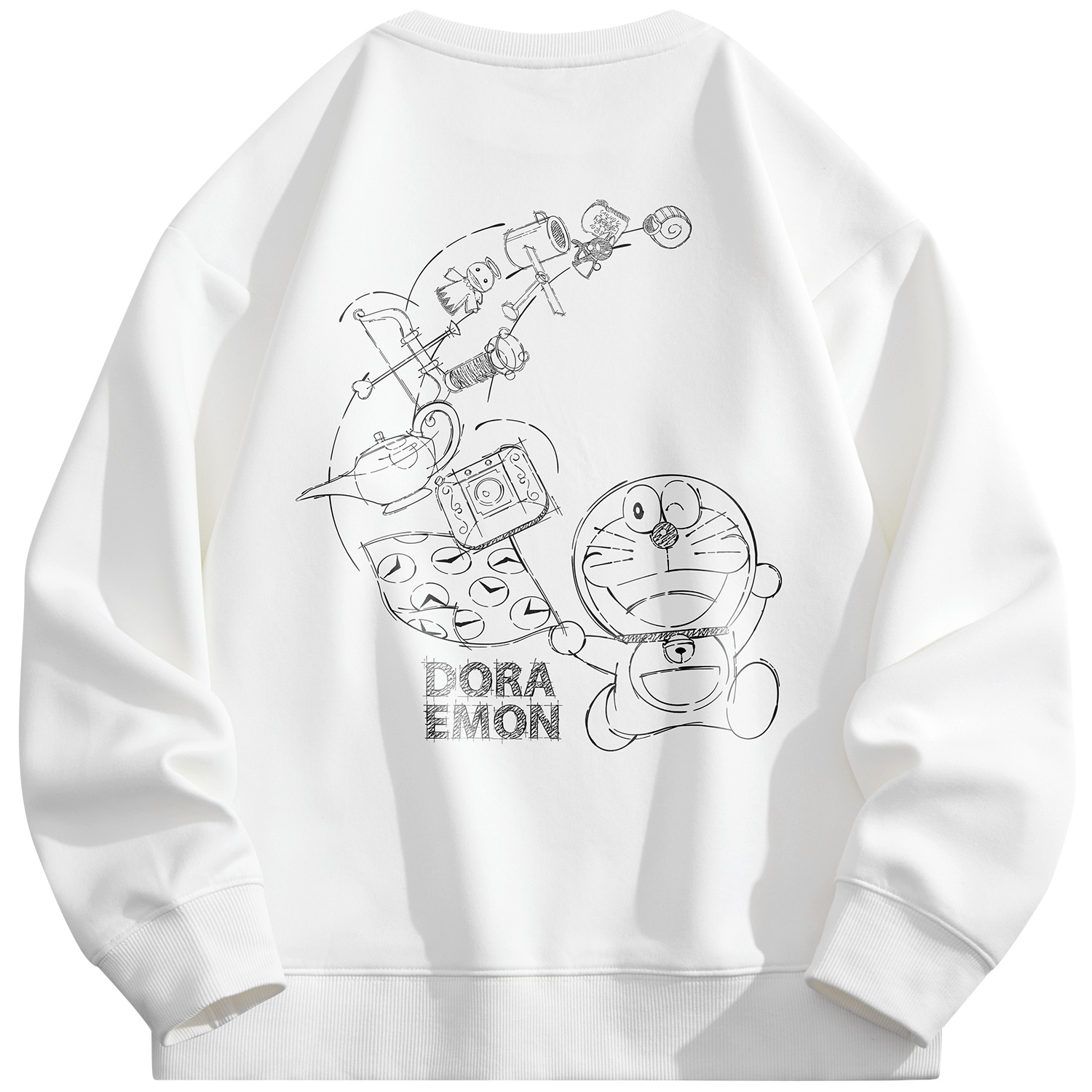

Толстовка унисекс Doraemon, темно-синий