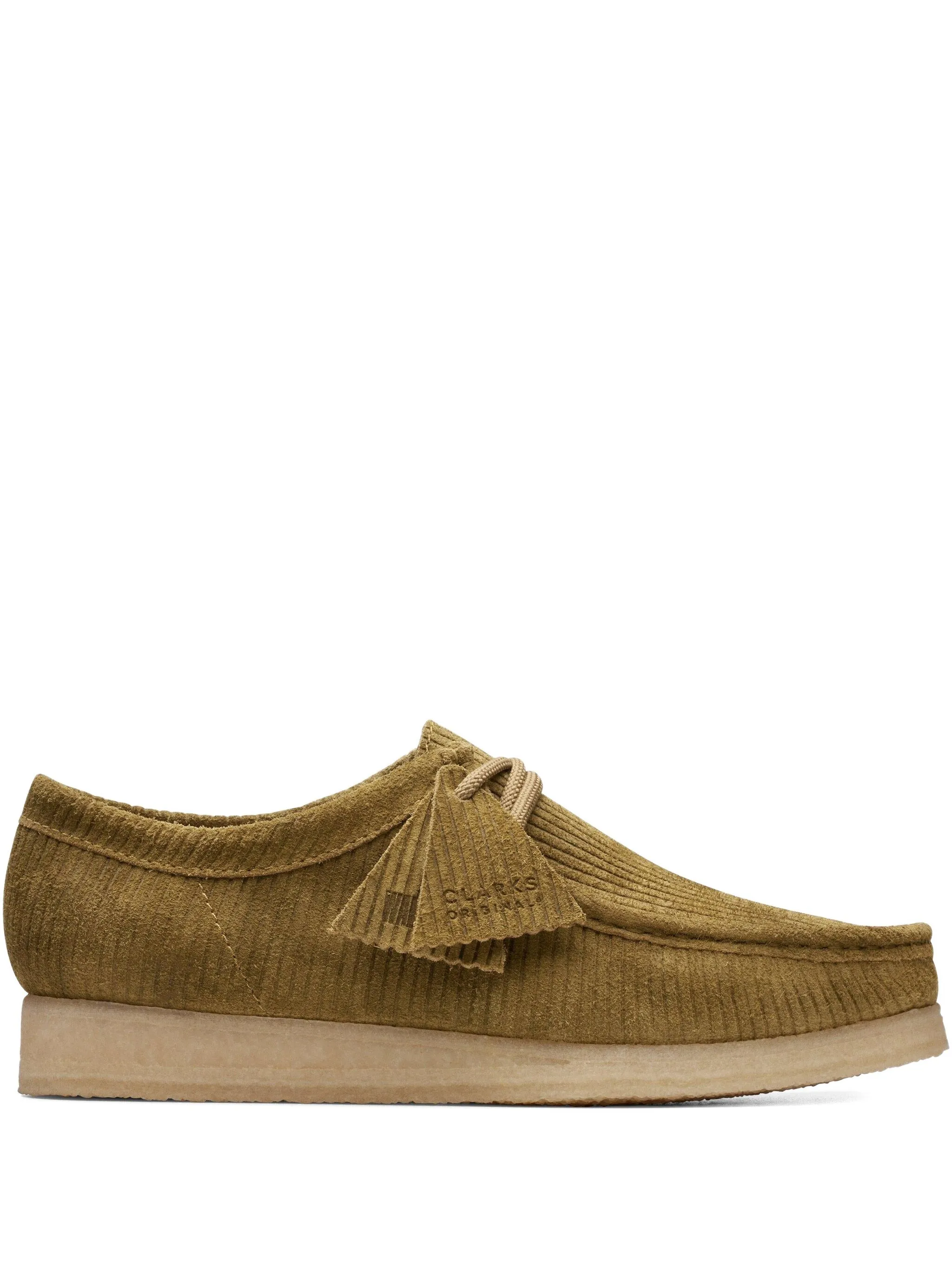 

Лоферы Wallabee Mid Clarks Originals, зеленый