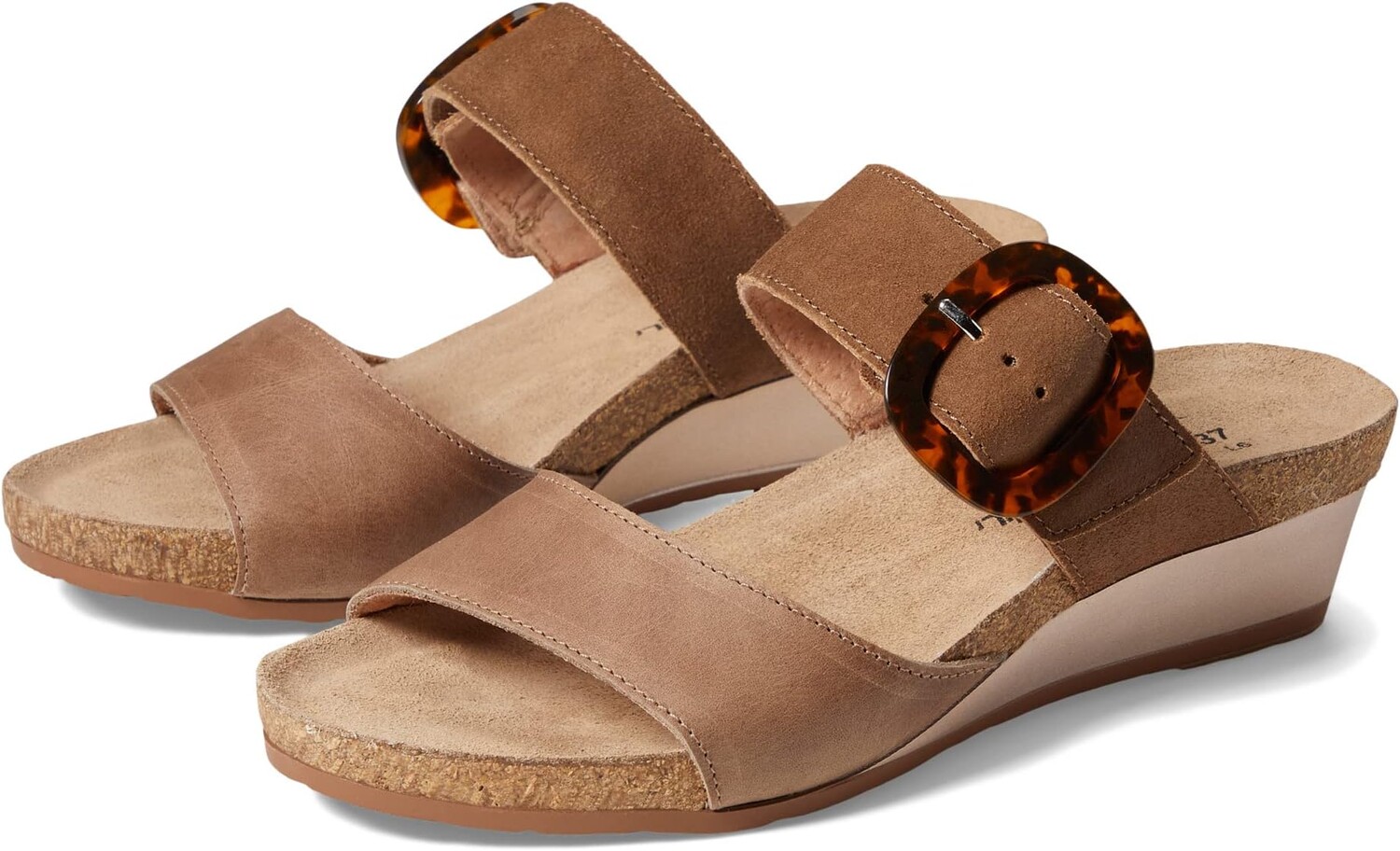 Босоножки Kingdom Naot, цвет Oily Bark Nubuck/Antique Brown Suede