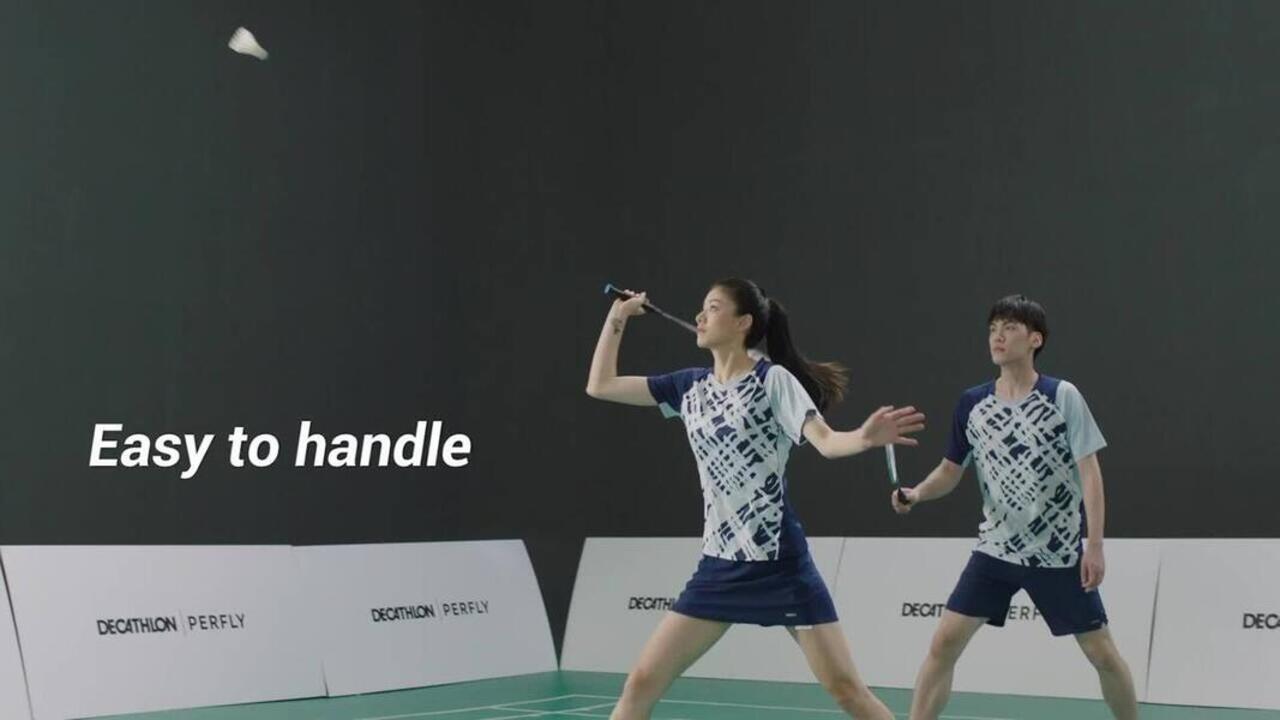 

Мужские лёгкие бадминтонные ракетки Perfly BR560 жёлтые