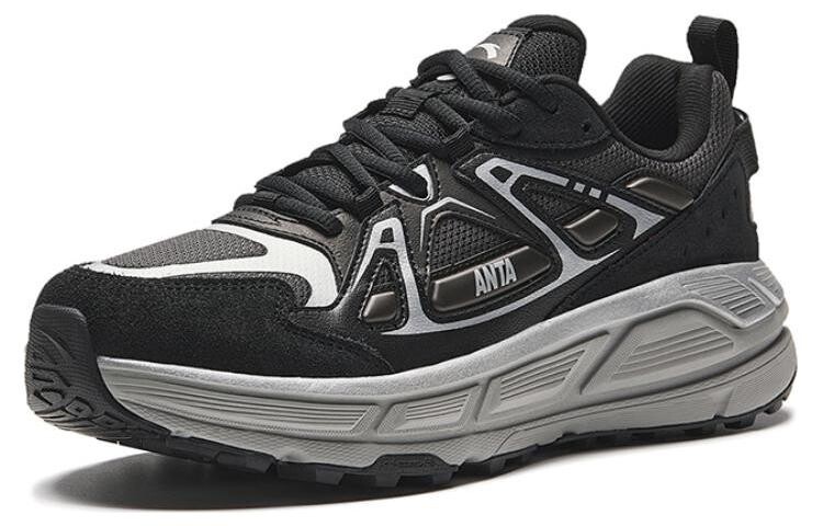Кроссовки ANTA Engine Lifestyle Shoes Men Low-top Black/Gray, черный/серый — фото 2