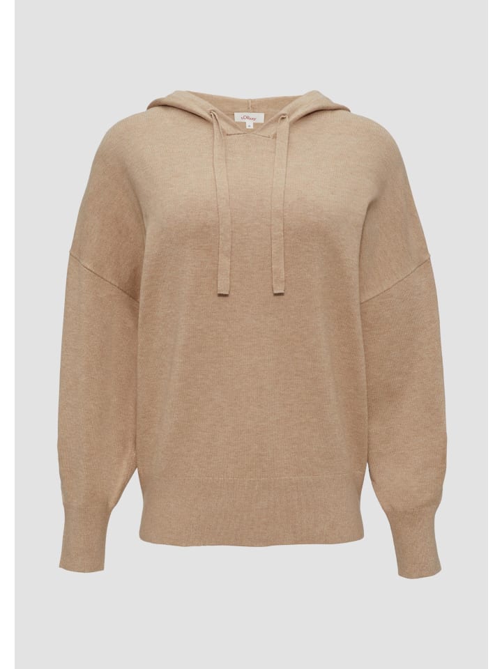 

Вязаный свитер цвета 83W3_светло-коричневый s.Oliver