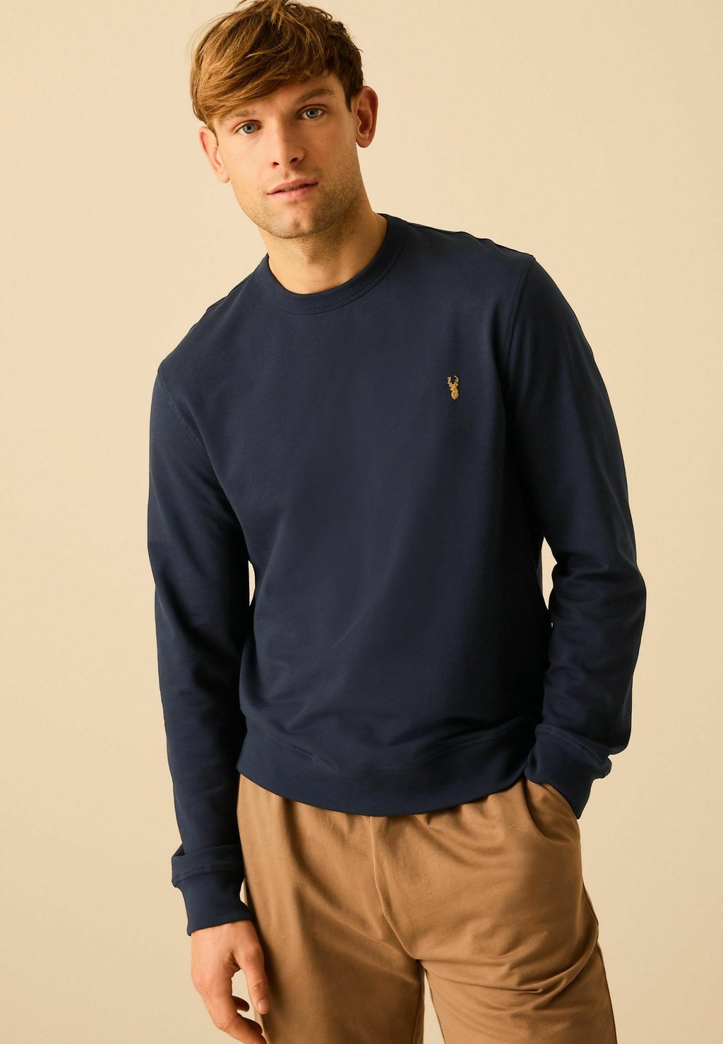 

Толстовка LIGHTWEIGHT CREW NECK Next, синий