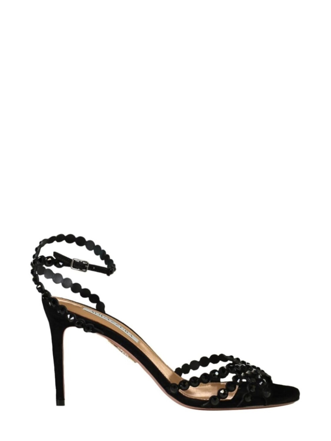 

Aquazzura сандалии Tequila 85 мм, черный