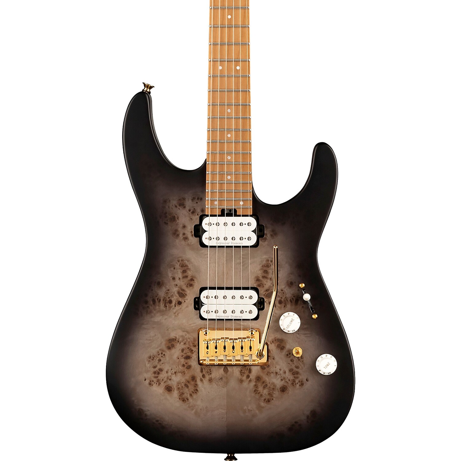 

Электрогитара Charvel Pro-Mod DK24 HH 2PT CM QM Transparent Black Burst