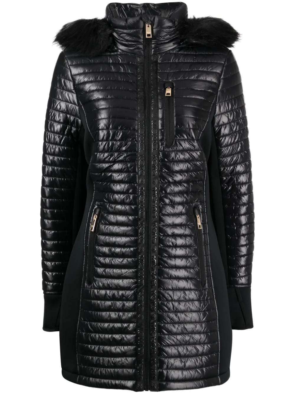 

Пуховик с капюшоном Michael Michael Kors, черный