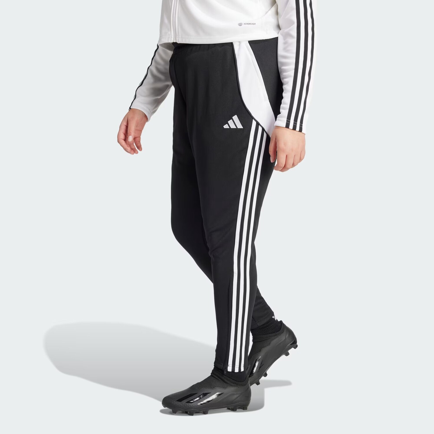 

Тренировочные брюки Tiro 24 (большие размеры) Adidas, цвет Black/White