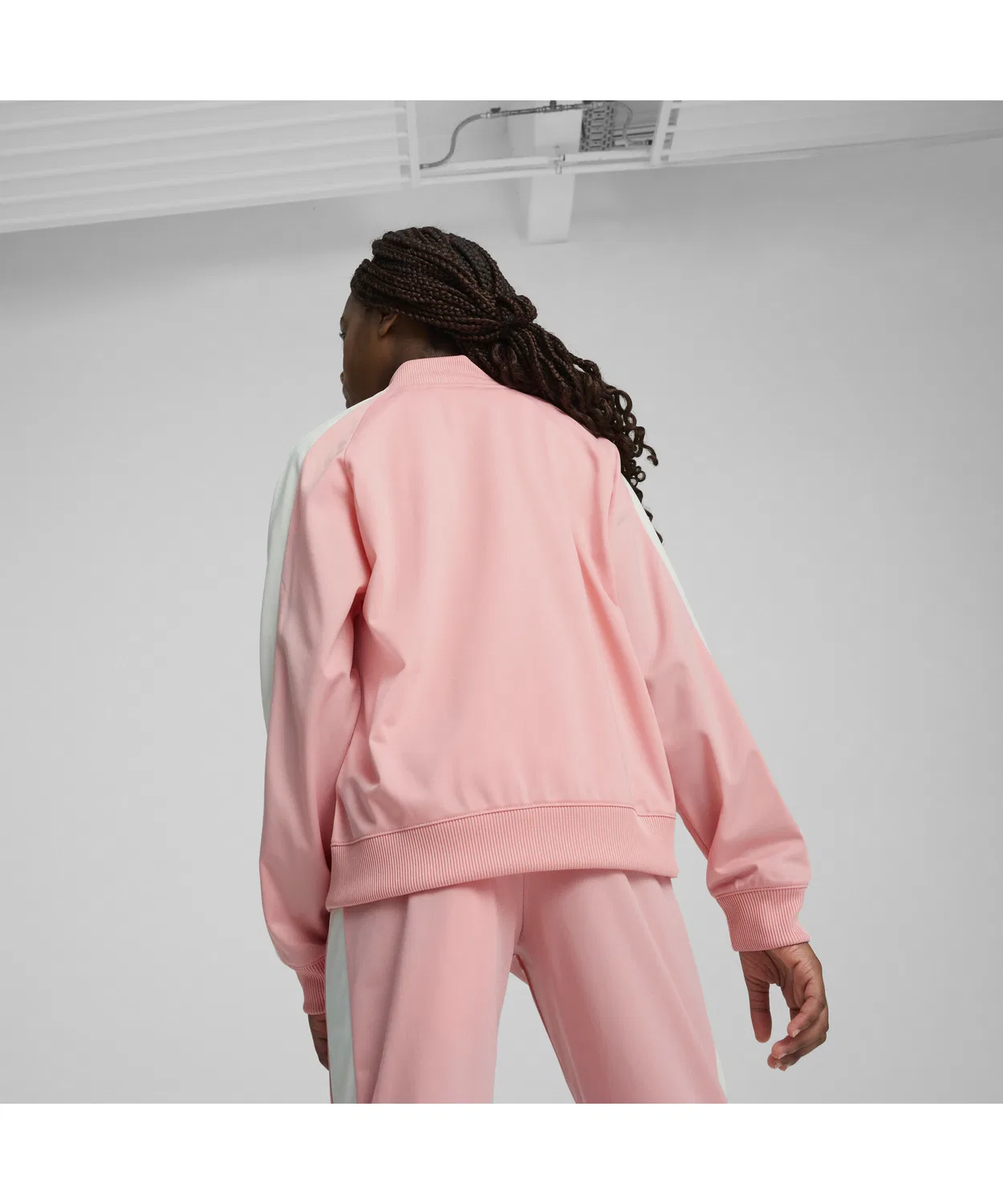 Куртка PUMA T7 Always On Track Jacket для девочек, черная — фото 2