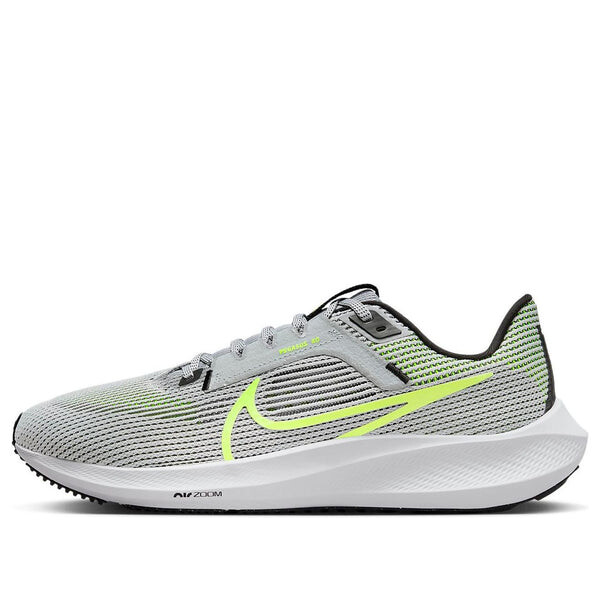 

Кроссовки air zoom pegasus 40 'wolf grey volt' Nike, серый