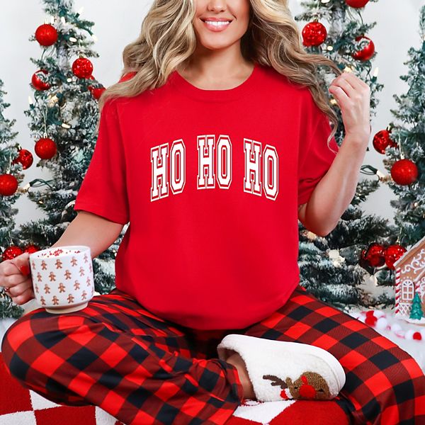 

Футболка Ho Ho Ho Varsity с толстым контуром и окраской в готовом виде Simply Sage Market, Red, Зеленый, Футболка Ho Ho Ho Varsity с толстым контуром и окраской в готовом виде Simply Sage Market, Red