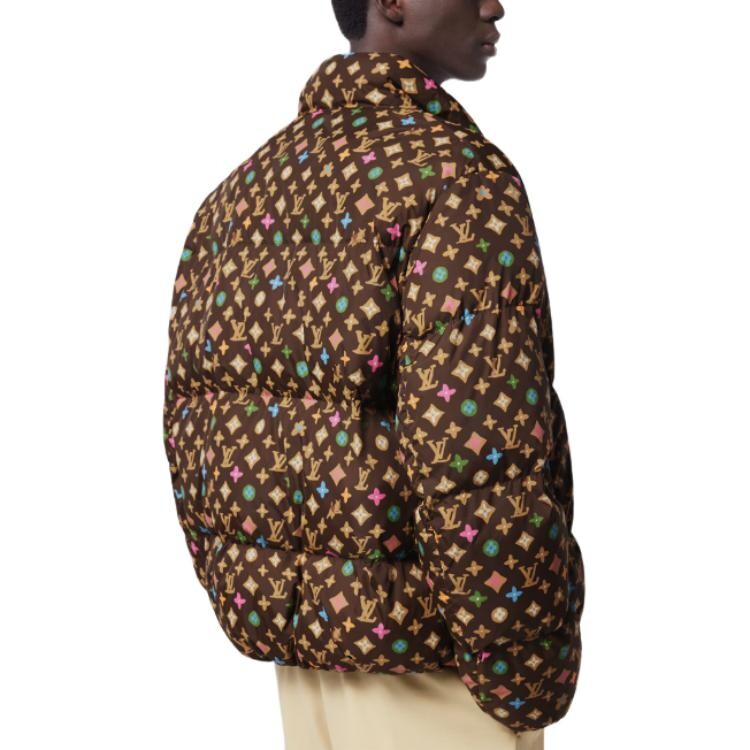Пуховик мужской многоцветный Louis Vuitton, цвет Multicolor — фото 3