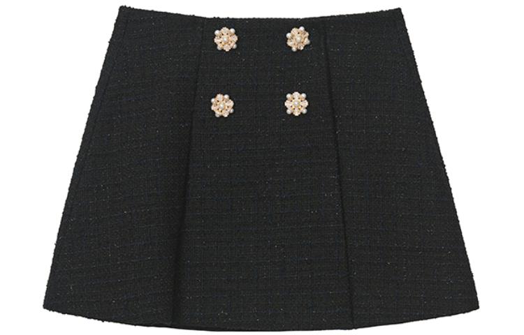 

Self Portrait Классическая черная юбка мини женская повседневная