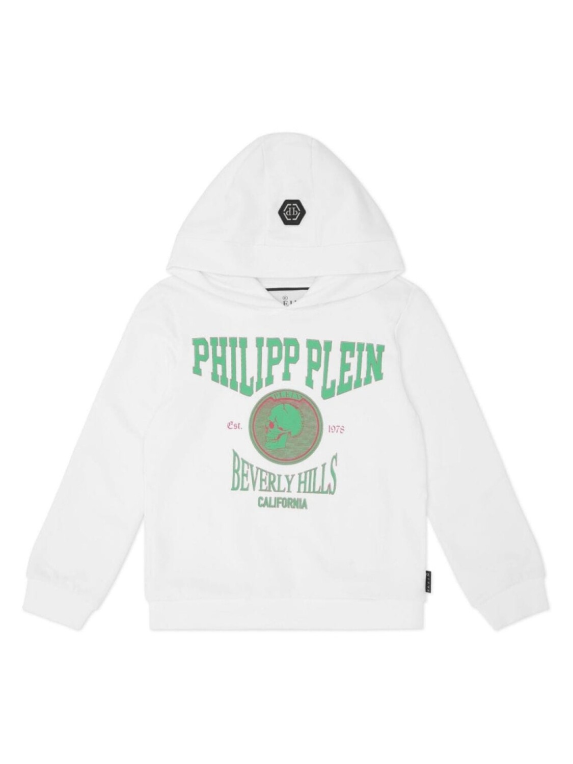 

Худи с логотипом Philipp Plein, белый