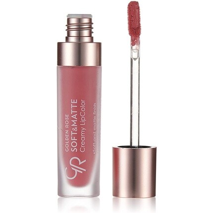

Мягкая и матовая кремовая губная помада Liquid Creamy Lipstick Golden Rose 111