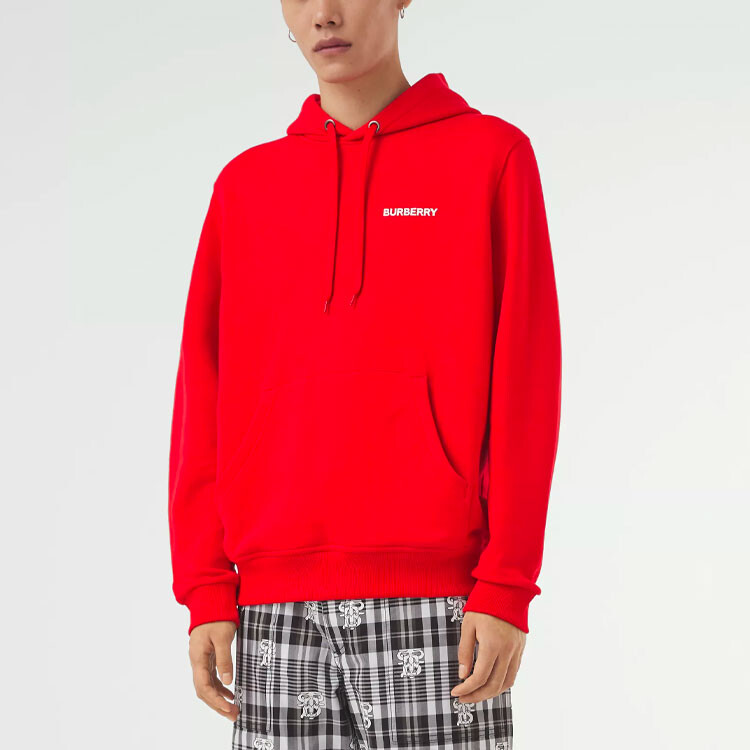 Толстовка унисекс Burberry Bright красный — фото 4