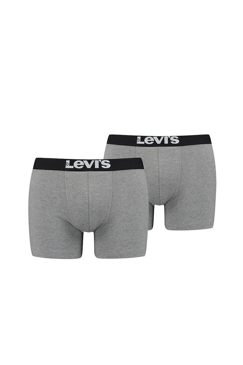 

Боксеры с логотипом - 2 пары Levi'S, черный