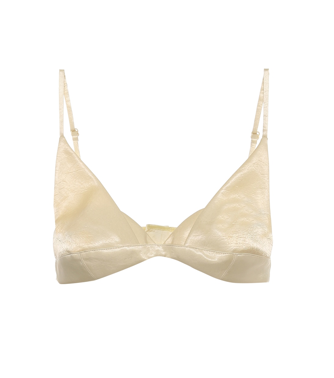 

Атласный бюстгальтер-бралетт Jil Sander, Medium Beige