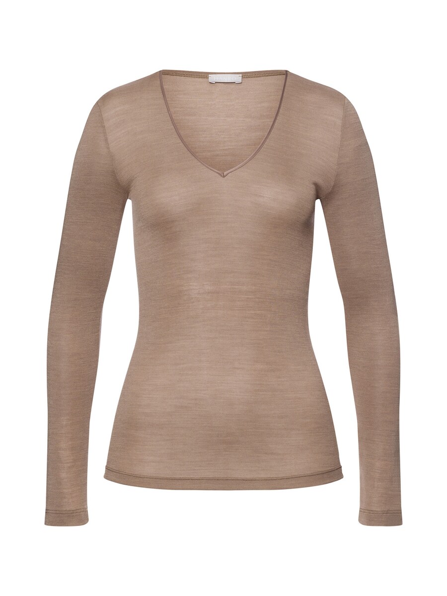 

Майка Hanro Woolen Silk, коричневый