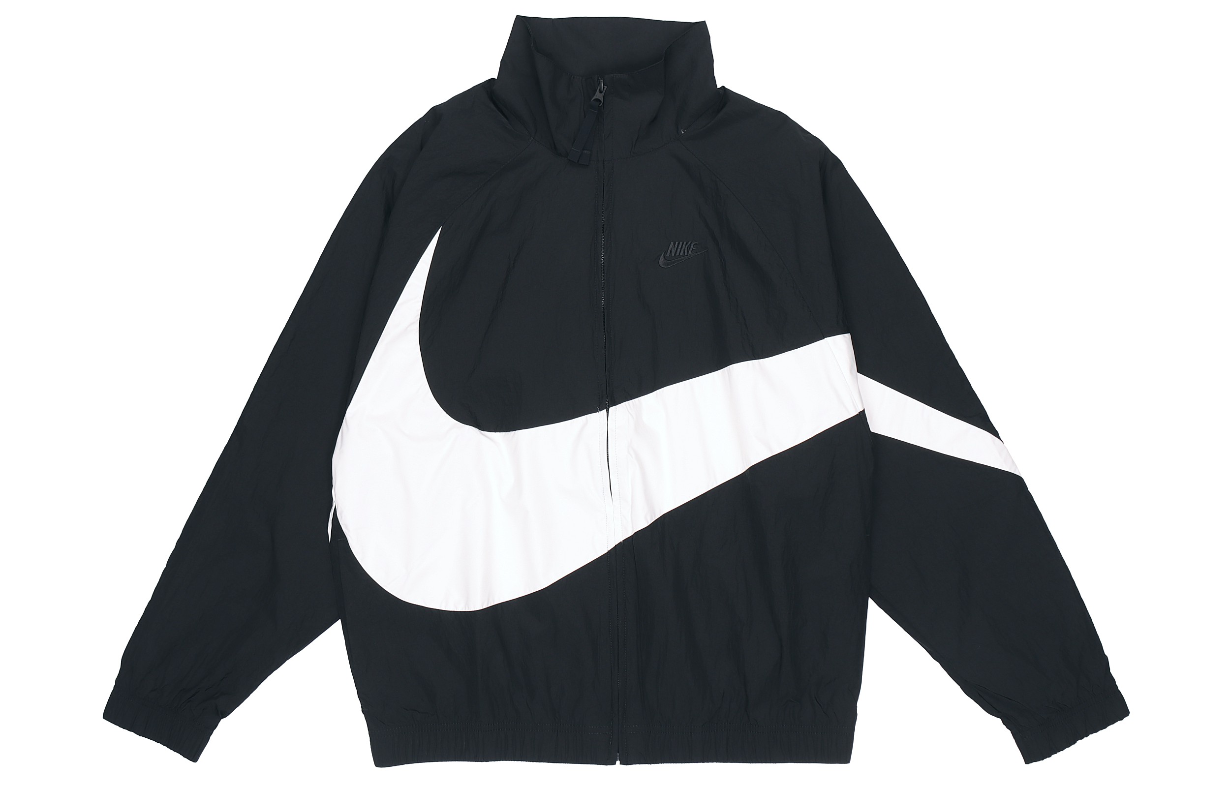 

Тканая эффектная куртка Nike Big Swoosh (размеры для Азии), черная