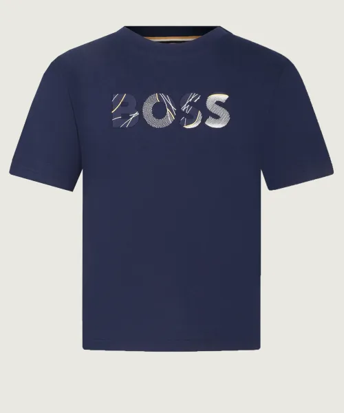 

Футболка Loose fit Boss Kidswear, синий