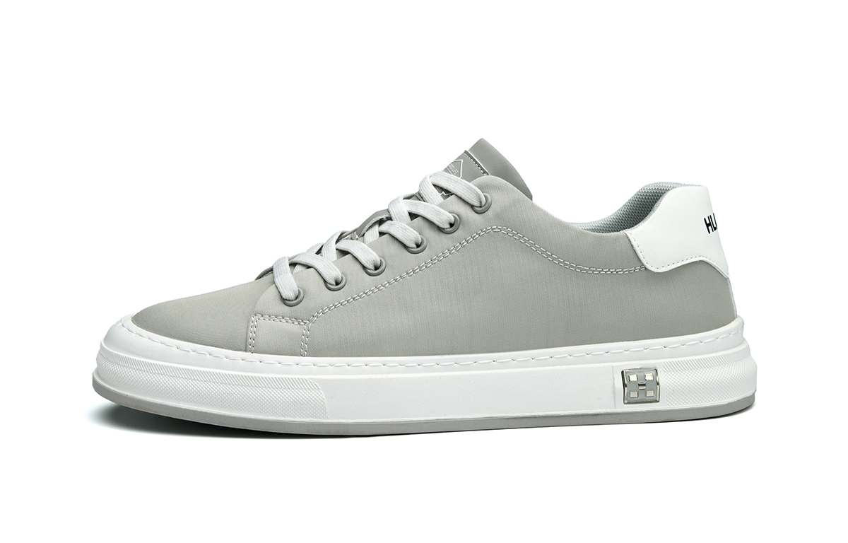 

HLA Модные универсальные дышащие удобные повседневные туфли Balmuda для мужчин устойчивые к износу серые, цвет Gray