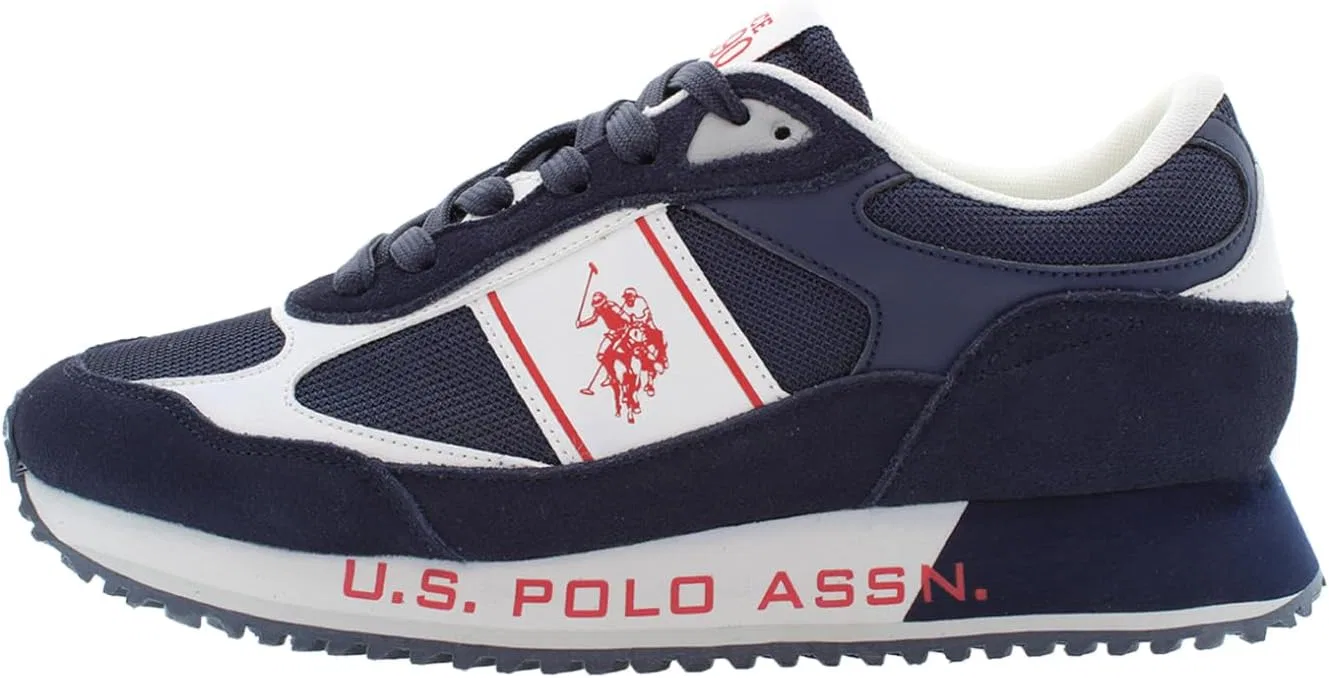 Ассоциация поло США - CLEEF007M/5ST1 Мужские текстильные кроссовки U.S. Polo Assn., Midnight Blue