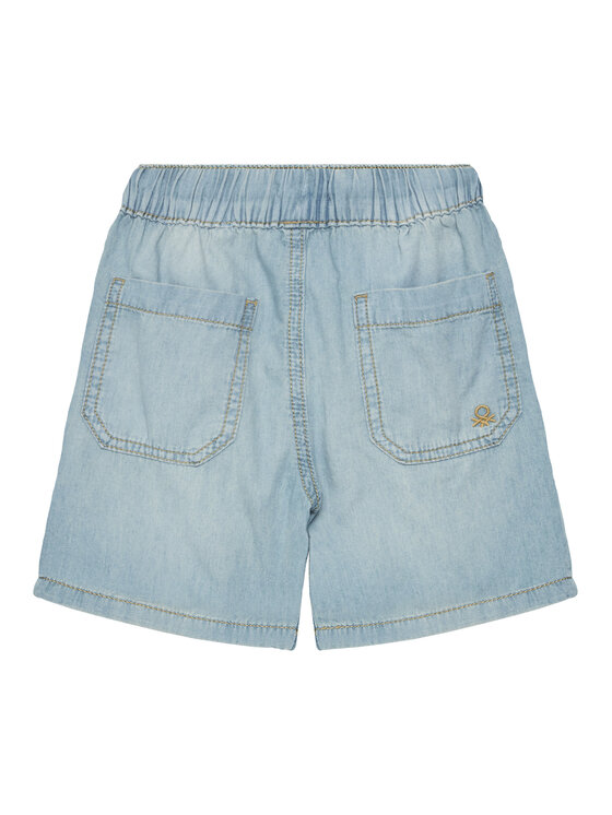 Джинсовые шорты обычного кроя 4DHJG9034 United Colors Of Benetton, синий — фото 2