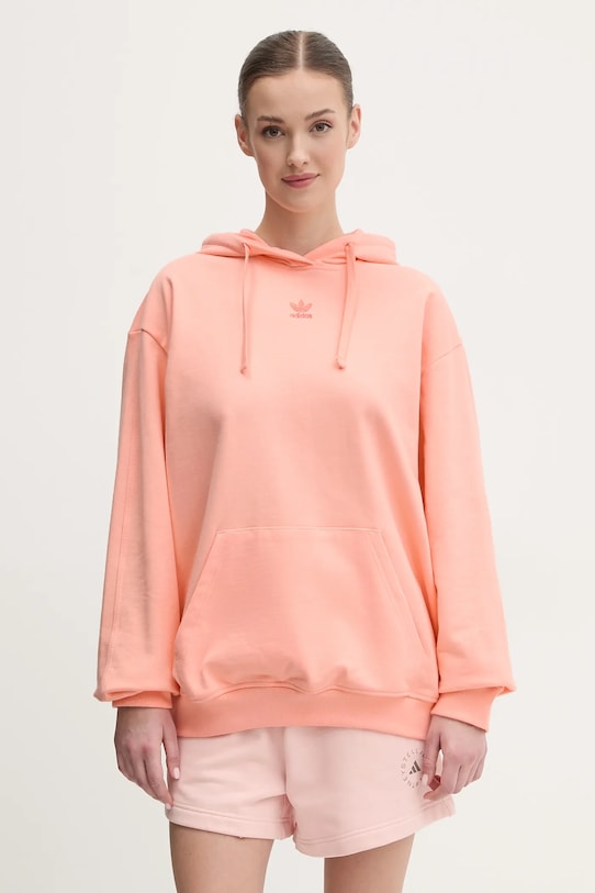 

Хлопковая толстовка Essential Adidas Originals, оранжевый