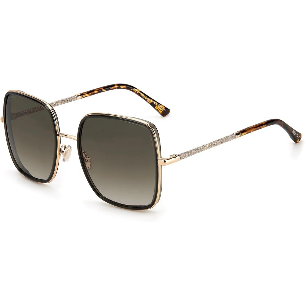 

Солнцезащитные очки из золотистого металла Jimmy Choo Eyewear