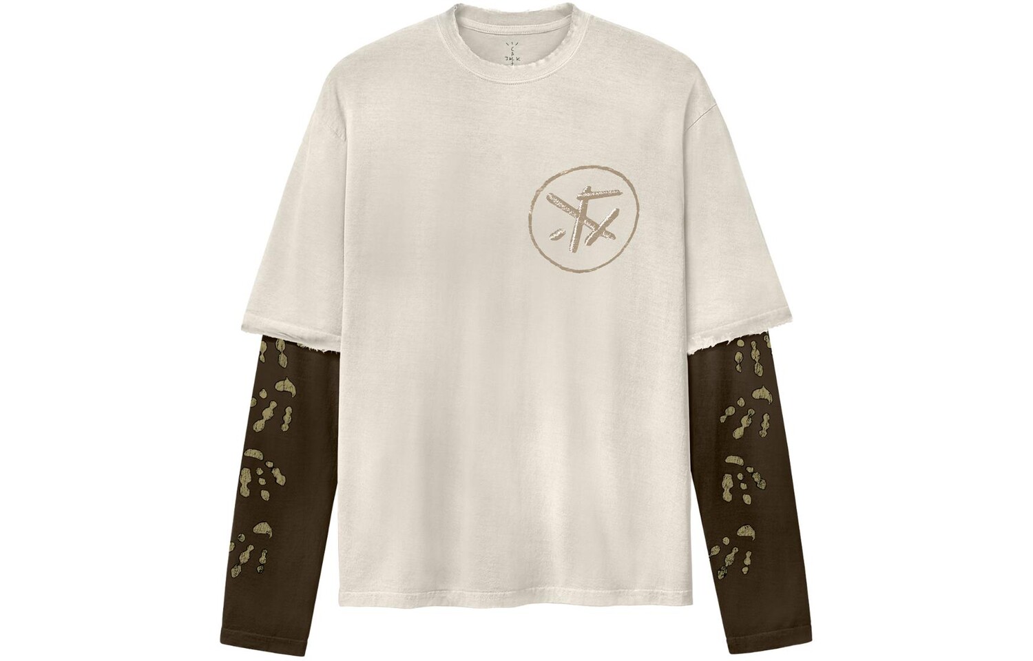 

Футболка унисекс хаки Travis Scott, хаки