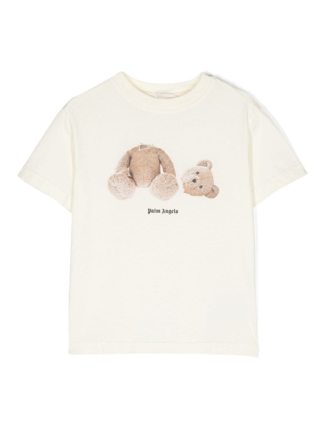 

Palm Angels Kids футболка Broken Bear, нейтральный цвет